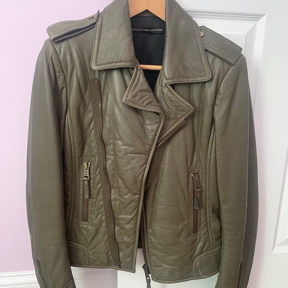 Balenciaga Leather Jacket